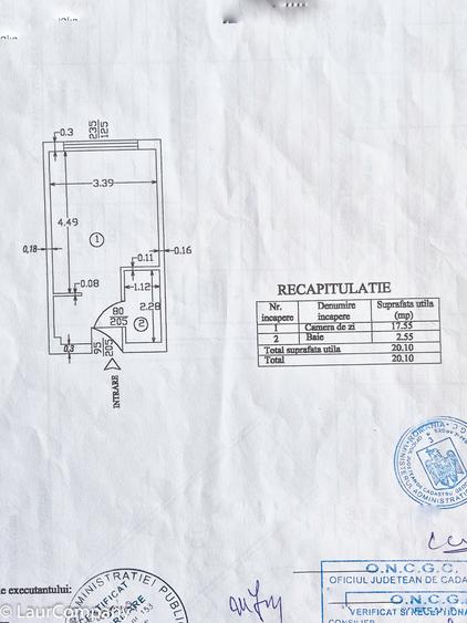Garsonieră semidecomandată în Nord