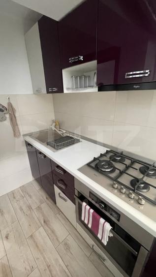 Apartament cu 2 camere semidecomandat, mobilat în Găvana