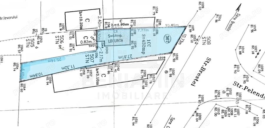 Casă cu Teren 432 Mp în Brestei