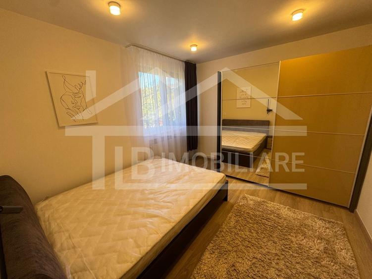 Apartament cu 2 camere decomandat, mobilat în Cornișa