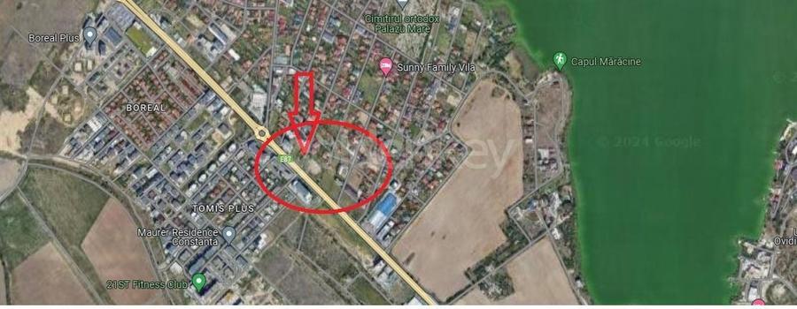 Teren Construcții intravilan de 3995 mp, în Tomis Plus