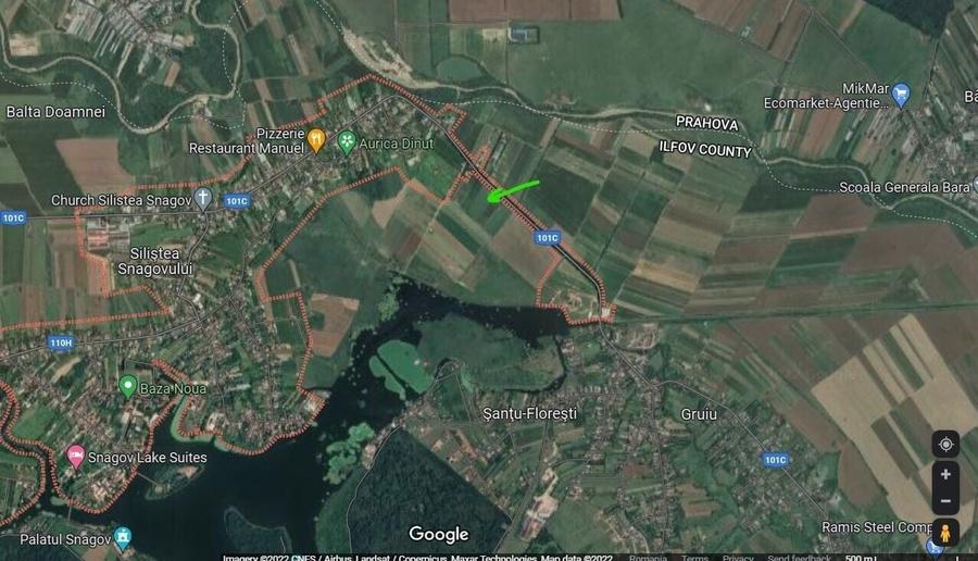 Teren Construcții intravilan de 5000 mp, în Snagov