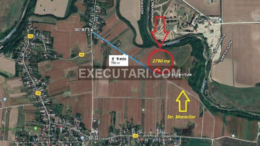Teren extravilan - 2.790 mp ~  Ciolpani ~ Ilfov - 1
