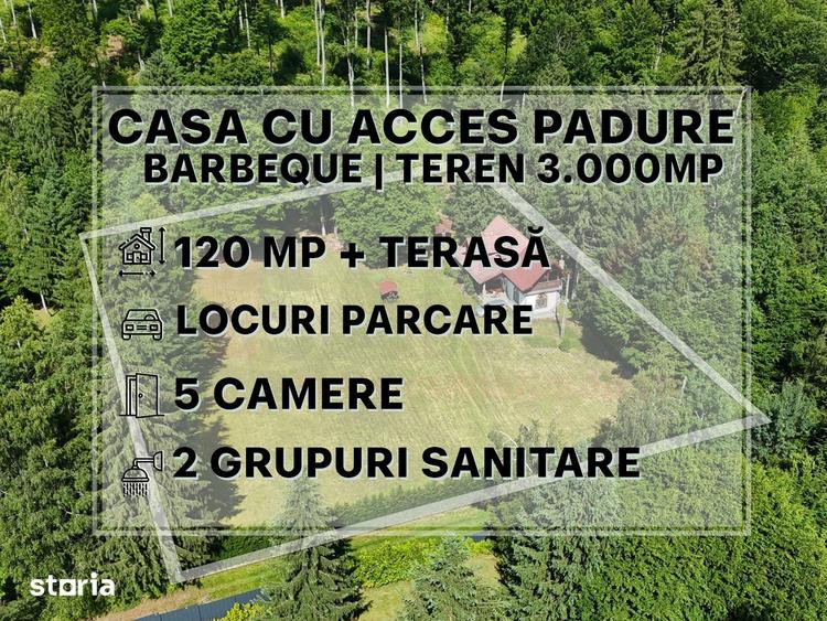 Proprietate Deosebita | Teren 3000 MP | Barbeque | Acces Padure |VIDEO - 3