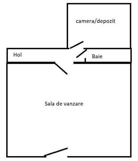 Spațiu comercial, de 58 mp, în Milaș