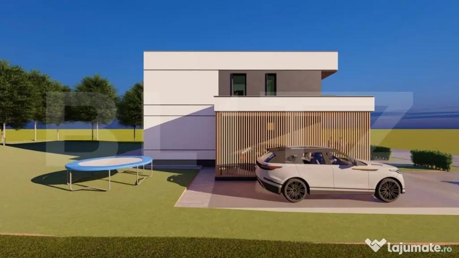 Casă cu 5 camere cu Teren 800 Mp în Sopor