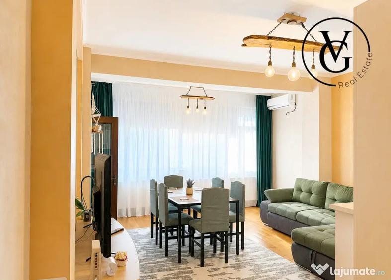 Apartament cu 3 camere decomandat în Central