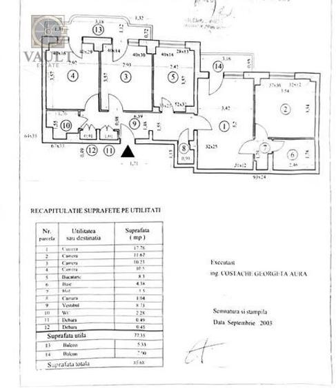 Apartament 4 Camere-2 Bai-2 Balcoane-Reabilitat-Margeanului-Rahova - 4