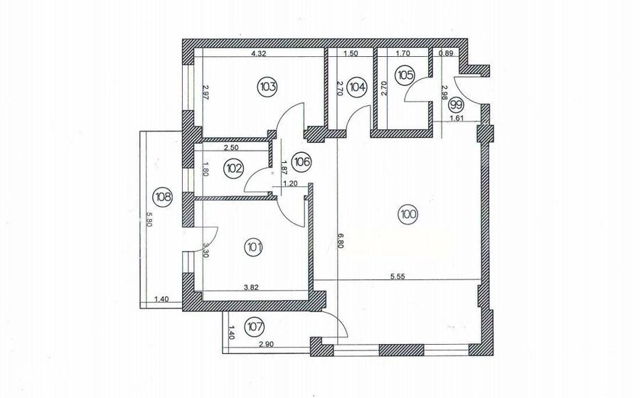 Apartament cu 3 camere în Sfântu Ilie