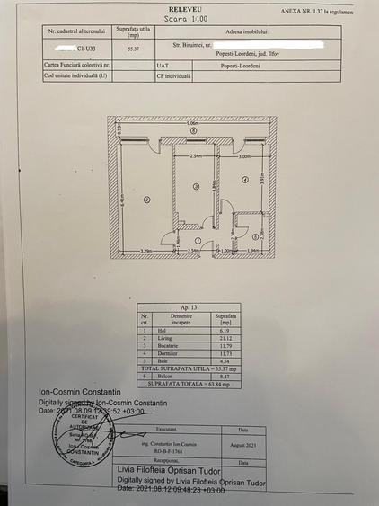 2 camere modern,spațios – 64 mp | Mobilat-Utilat |Metrou- Berceni - 12