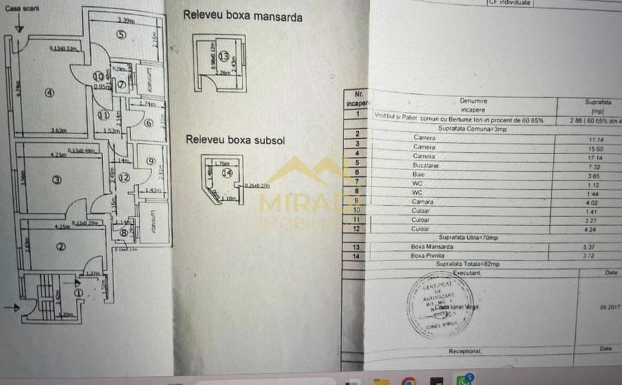 Apartament cu 4 camere în Aviatorilor
