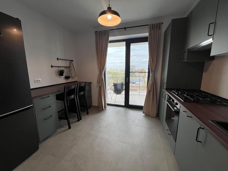 Apartament cu 2 camere decomandat, mobilat în Theodor Pallady