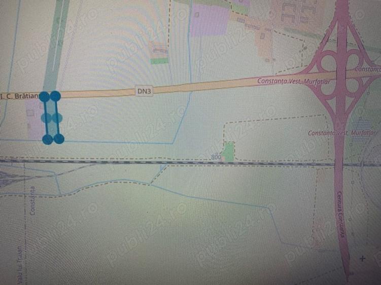 Teren de 5000 mp, în Palas