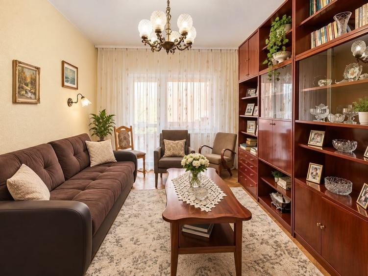 Apartament cu 3 camere decomandat, mobilat în Delfinariu