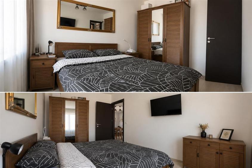 Penthouse cu 3 camere decomandat, mobilat în Turnișor