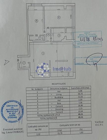 Apartament cu 3 camere semidecomandat, mobilat în Tudor Vladimirescu