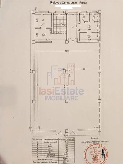 Spațiu comercial, de 630 mp, în Filiași