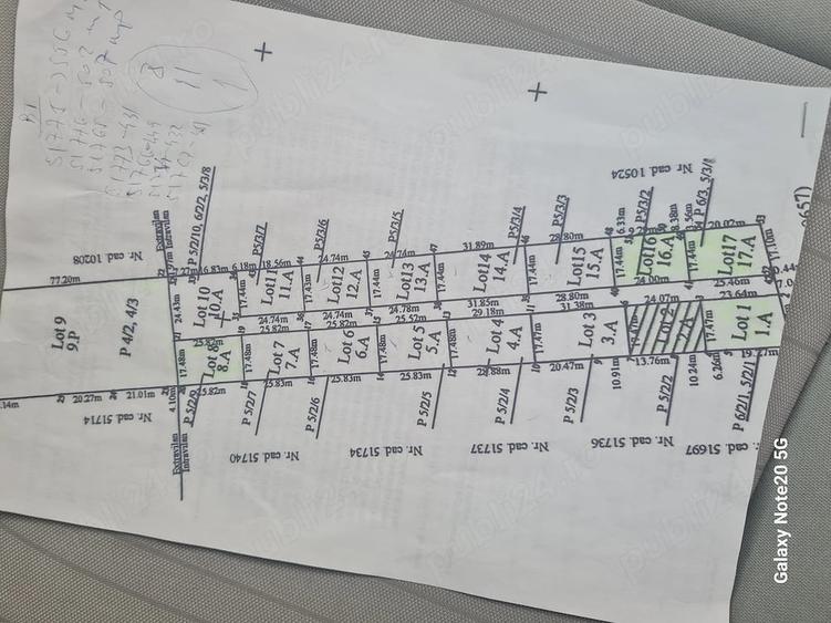 Teren de 420 mp, în Central