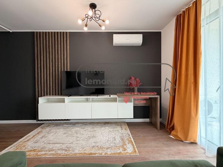Apartament cu 2 camere semidecomandat, mobilat în Centrul Bancar
