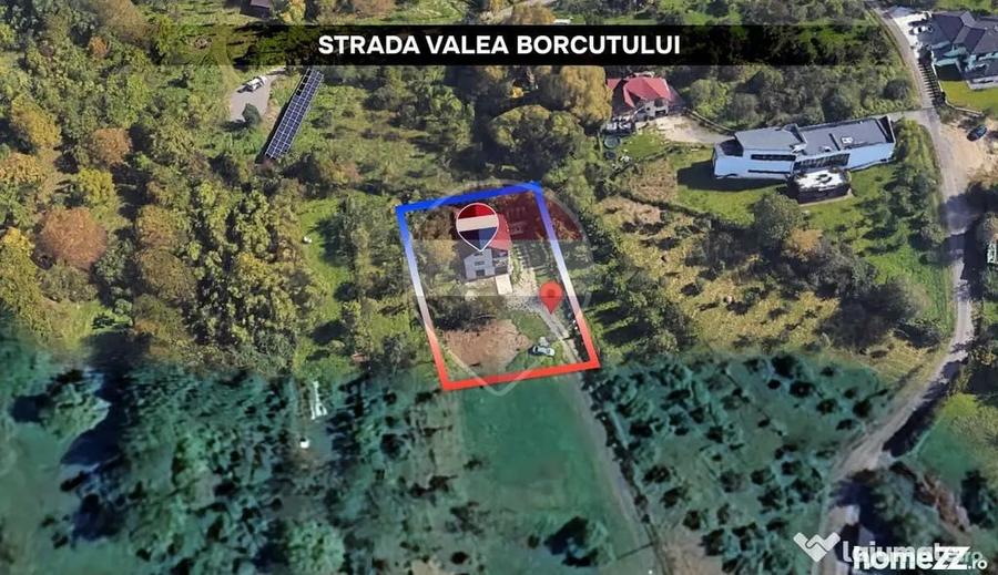 Casă cu 3 camere cu Teren 1594 Mp în Valea Borcutului