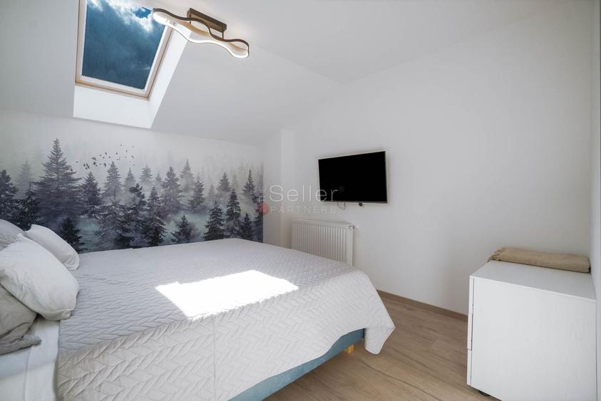 Apartament cu 3 camere decomandat, mobilat în Poiana Brașov