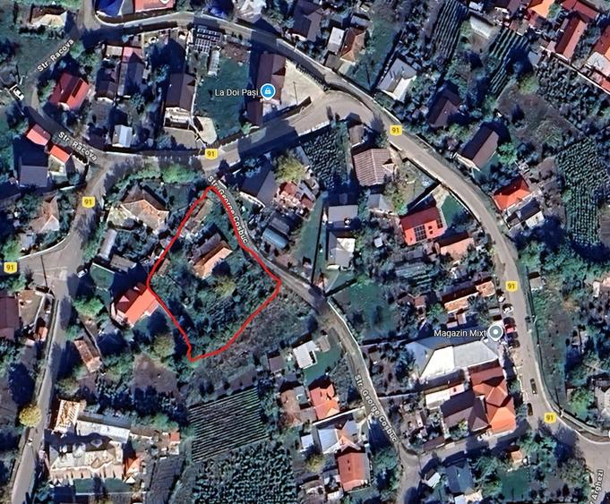 Casă cu Teren 1490 Mp în Pușcași