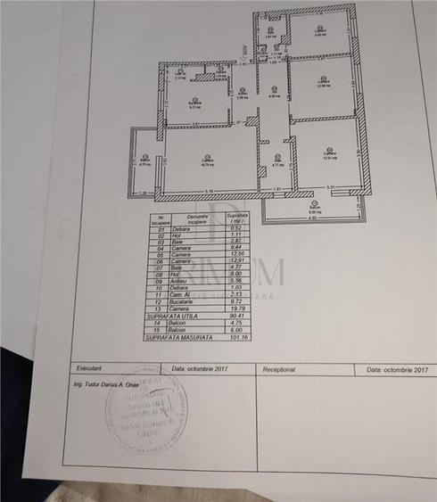 Apartament cu 4 camere decomandat, mobilat în Aeroport