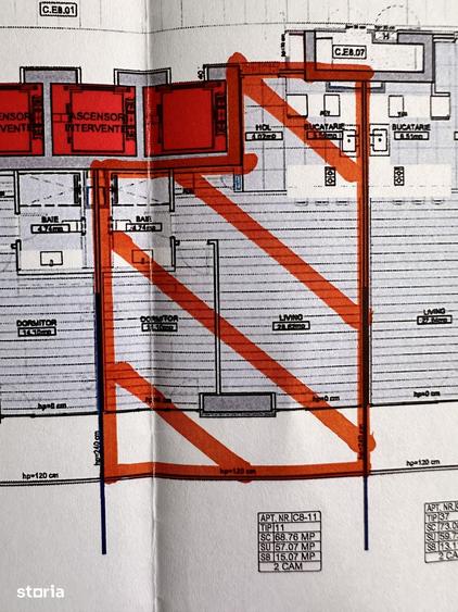 Apartament cu 2 camere în Pipera