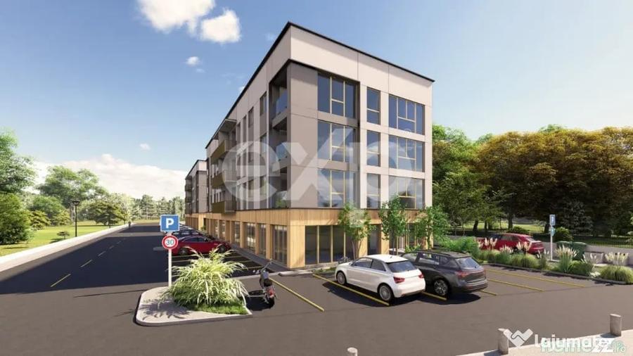 De inchiriat spatii comerciale bloc nou in apropiere de DN1 - 2