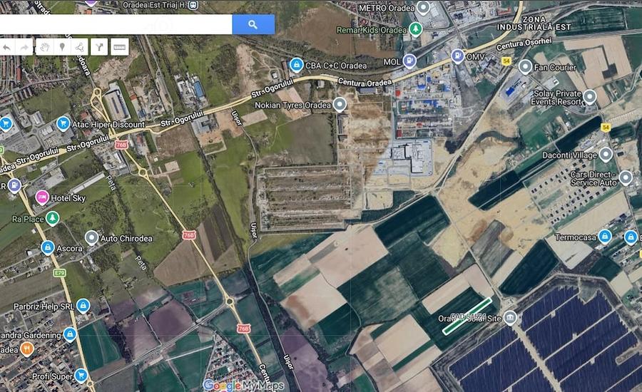 Teren de 5460 mp, în Rontău