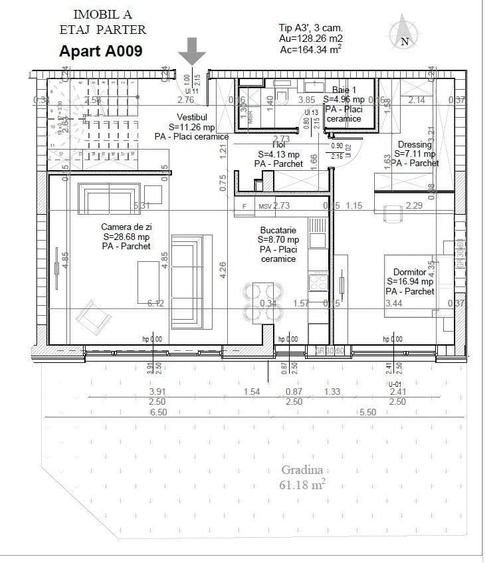 Iancu Nicolae , apartament premium cu gradina privata - 3