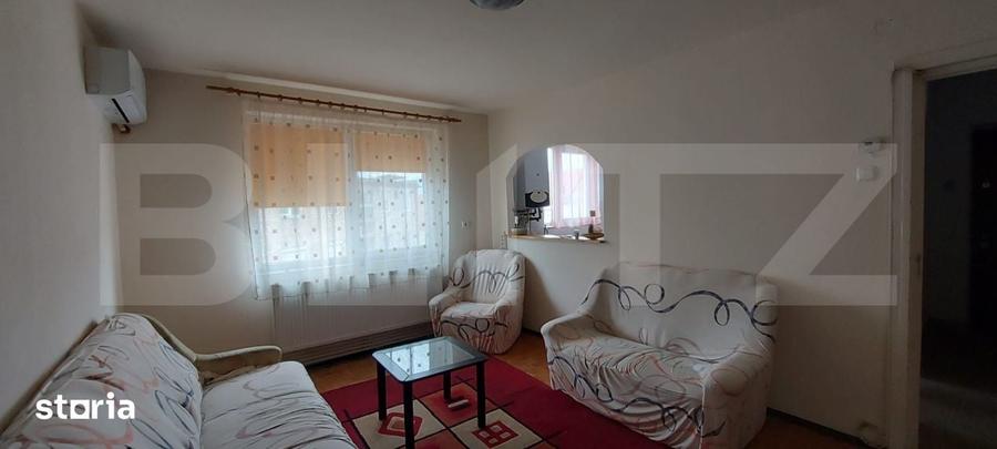 Apartament cu 2 camere semidecomandat în Central
