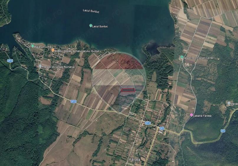 Teren de 11900 mp, în Fârdea