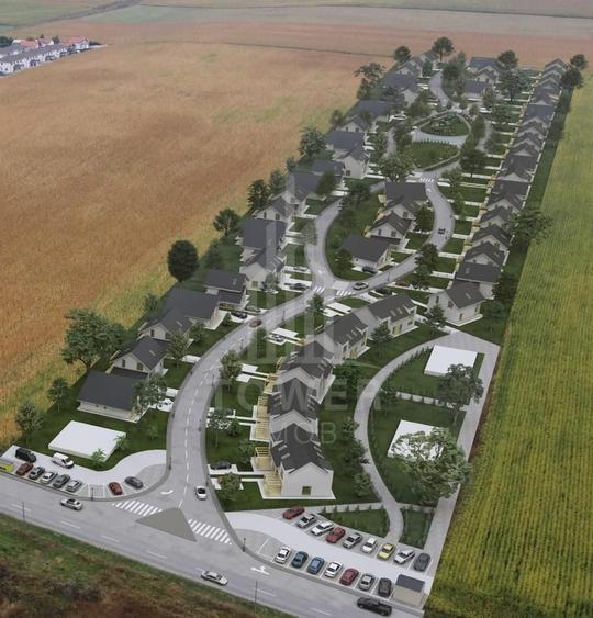 Casă individuală cu 4 camere cu Canalizare în Șura Mică