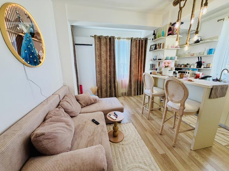 Apartament cu 2 camere, mobilat în Chiajna