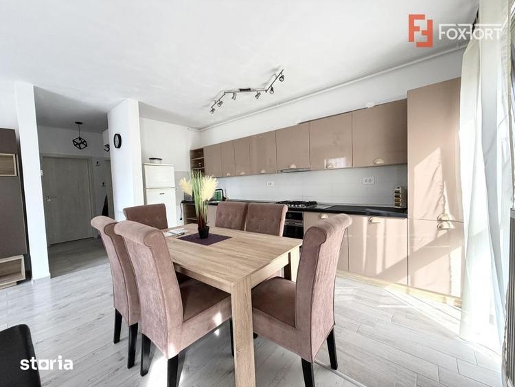 Apartament cu 2 camere decomandat, mobilat în Aradului