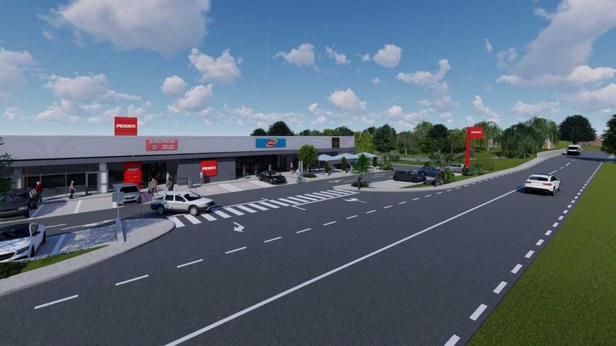 Spațiu comercial, de 2,124 mp, în Trușești