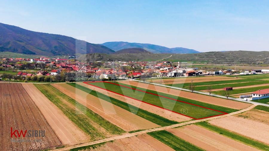 Teren Construcții intravilan de 2491 mp, în Orlat