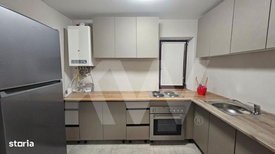 Apartament cu 3 camere, mobilat în Central