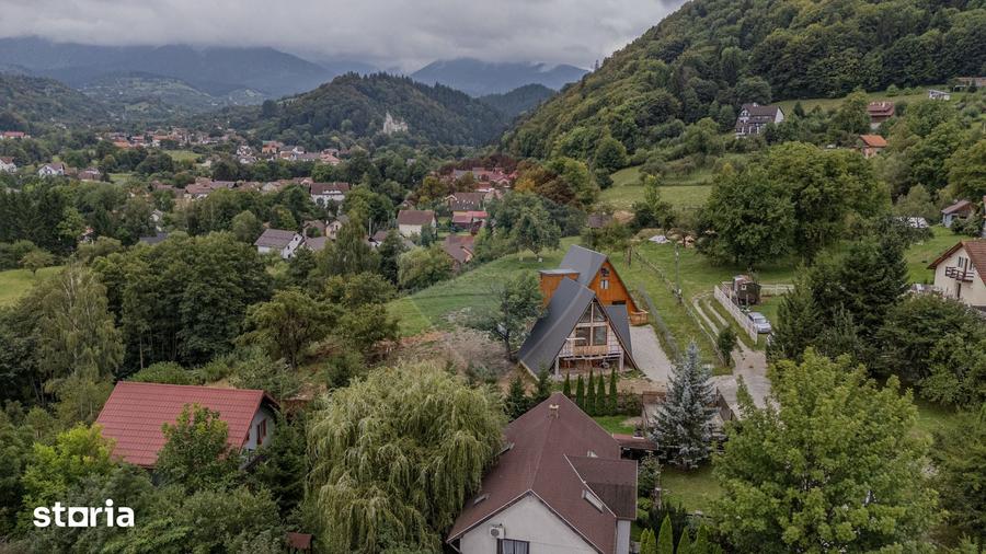 Casă cu 3 camere cu Teren 2166 Mp în Bran