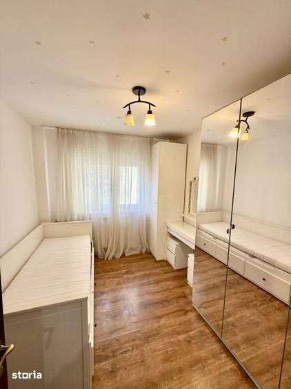 Apartament cu 3 camere, mobilat în Obor