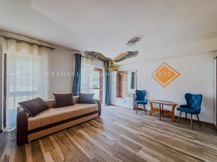 Apartament cu 2 camere semidecomandat, mobilat în Borhanci