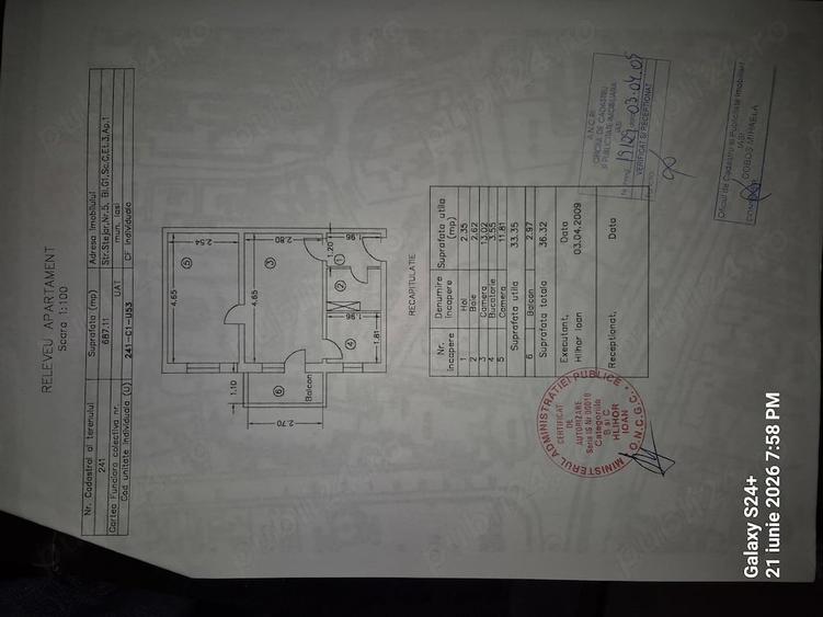 Apartament cu 2 camere nedecomandat în Tătărași