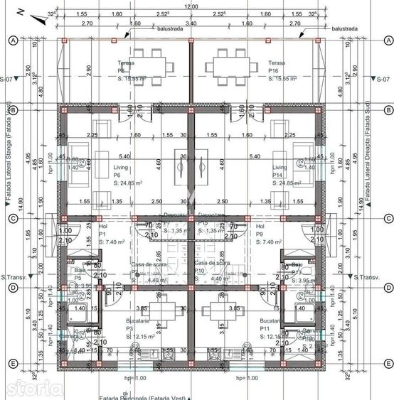 Casă cu 4 camere cu Teren 260 Mp în Central