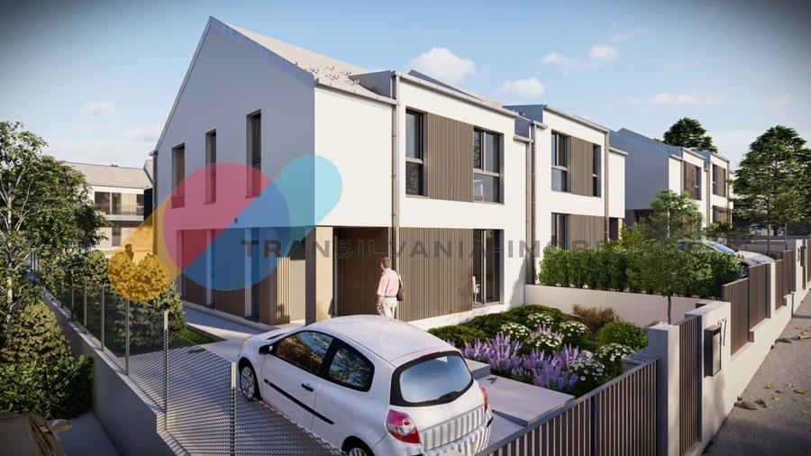Duplex cu 4 camere cu Canalizare în Chinteni
