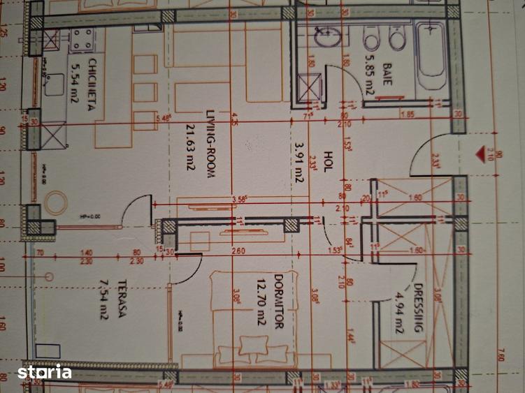 Vand apartament 2 camere, Coresi, Brasov, 61.2 mp, parcare inclusa - 1