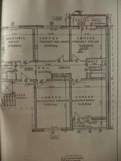 Apartament cu 4 camere decomandat în Mănăștur