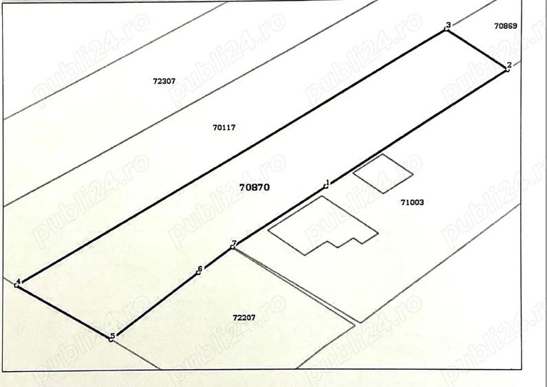 Teren Construcții intravilan de 2450 mp, în Cornești