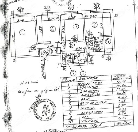 Apartament pretabil firma