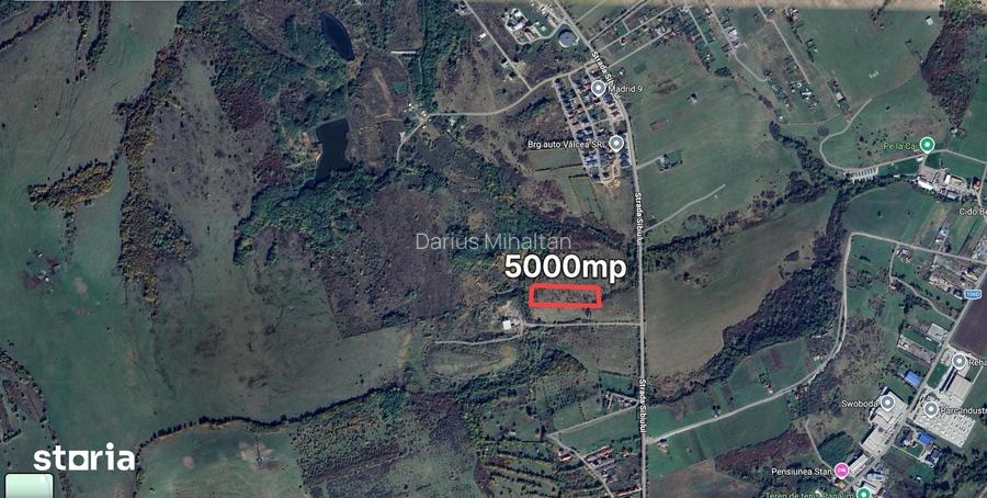 Teren intravilan 5000mp pe Calea Cisnadiei